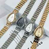Serpent Shine Roman Diamond Watch